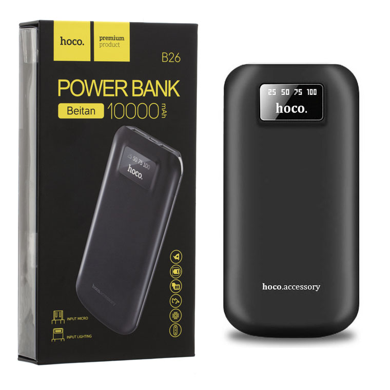 

Power Bank Hoco B26 10000 mAh Original черный