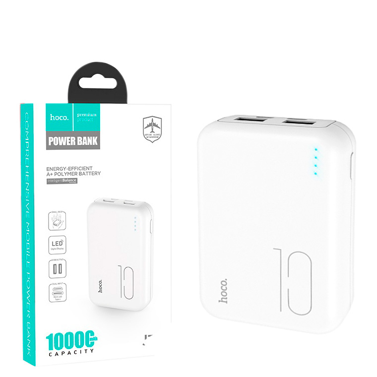 

Power Bank Hoco J38 Comprehensive 10000 mAh Original белый