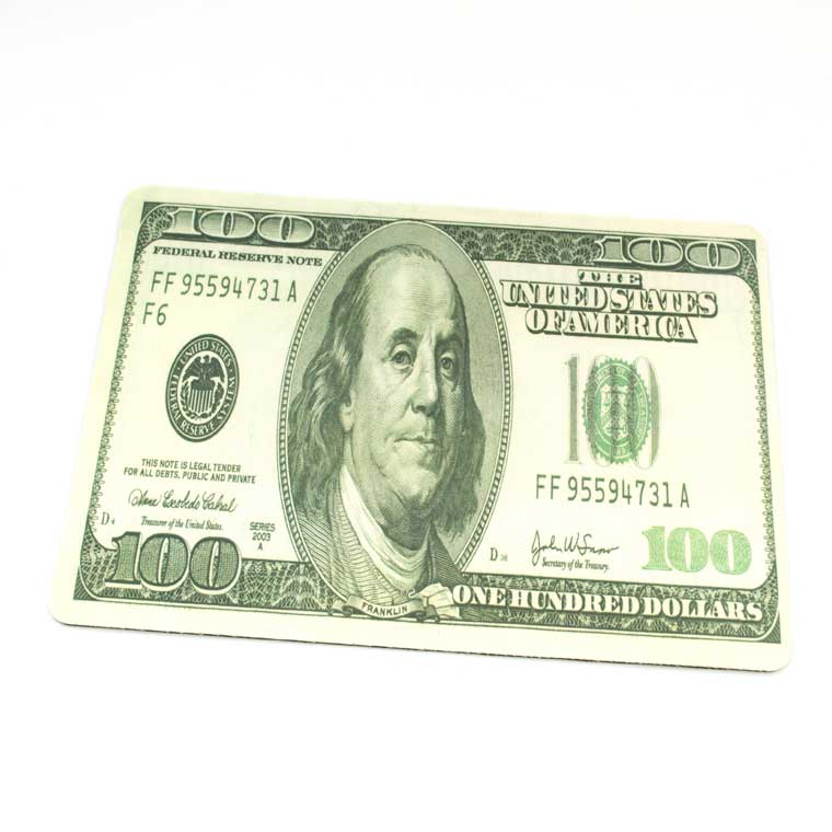 

Коврик для мышки 100 Dollars 200x280