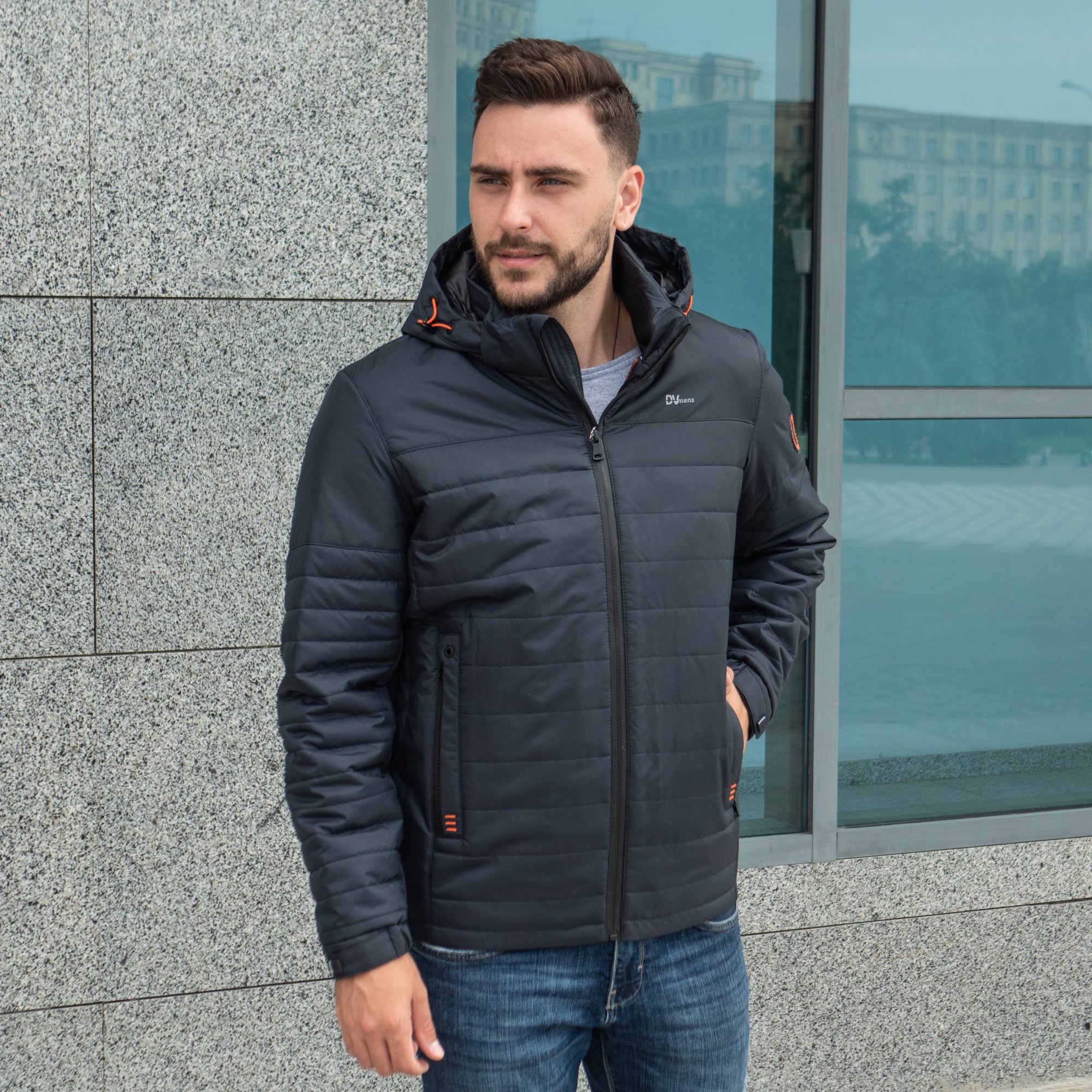 

Мужская куртка осень-весна большого размера UF-Fashion  - дв  темно-синий, Мужская куртка осень-весна большого размера UF-Fashion 48 - дв 48 темно-синий