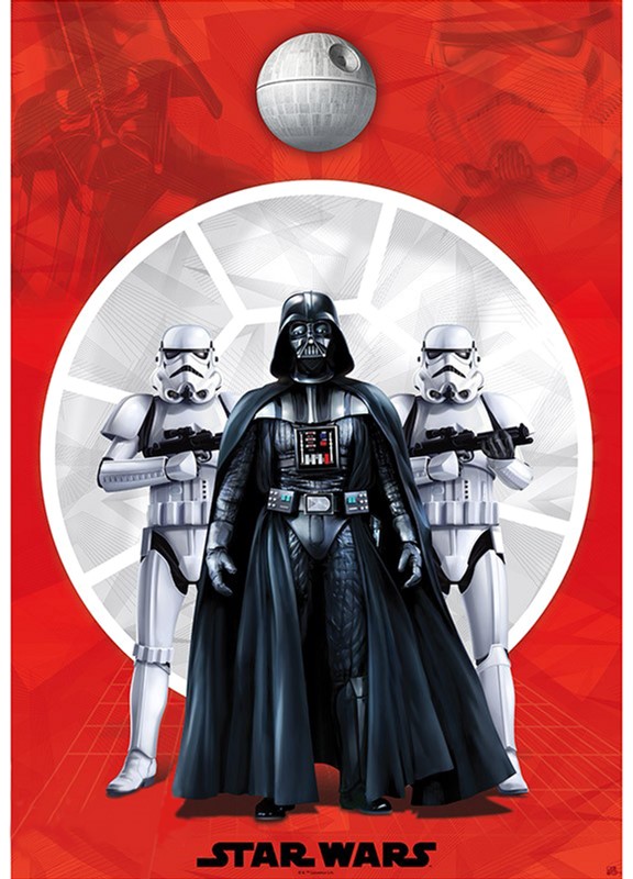 

Постер ABYstyle Star Wars "Darth Vader & 2 Troopers" (Дарт Вейдер и 2 Штурмовика) 98x68 см (ABYDCO318)
