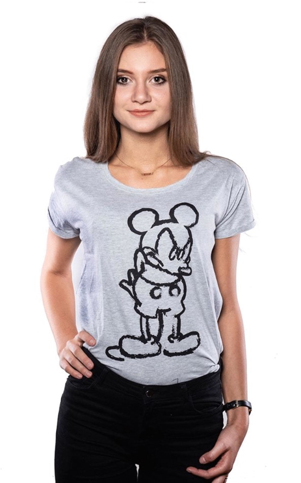 Акция на Футболка женская Good Loot Disney Angry Mickey (Микки) M (5908305224907) от Rozetka UA