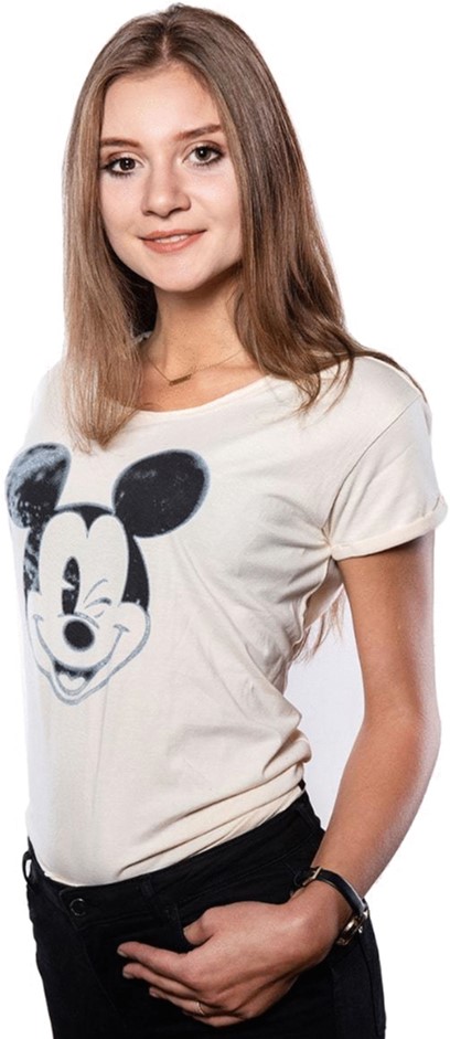 Акція на Футболка женская Good Loot Disney Mickey Blinking (Микки) XL (5908305224839) від Rozetka UA
