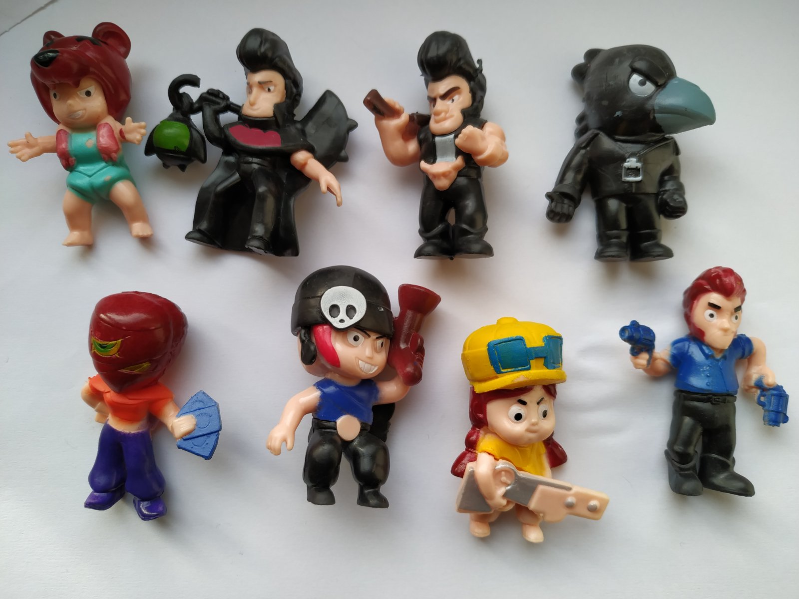 

Набор фигурок герои Бравл Старс Brawl Stars (Кольт, Джин, Робомайк и др.) (8 шт) 01