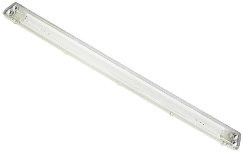 Лінійний світильник ЕВРОСВЕТ LED-SH-45  2x120 см IP65 з пластиною .