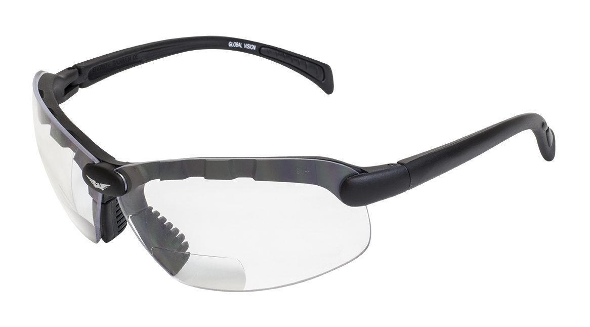

Бифокальные очки Global Vision Eyewear C-2 BIFOCAL Clear +1,0 диоптрии