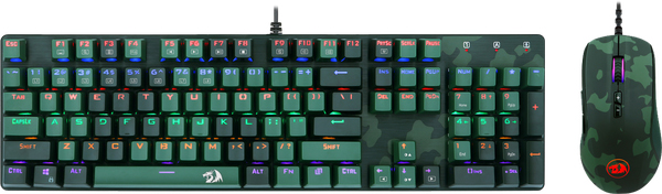 

Комплект проводной Redragon S108 USB Camouflage (78310)