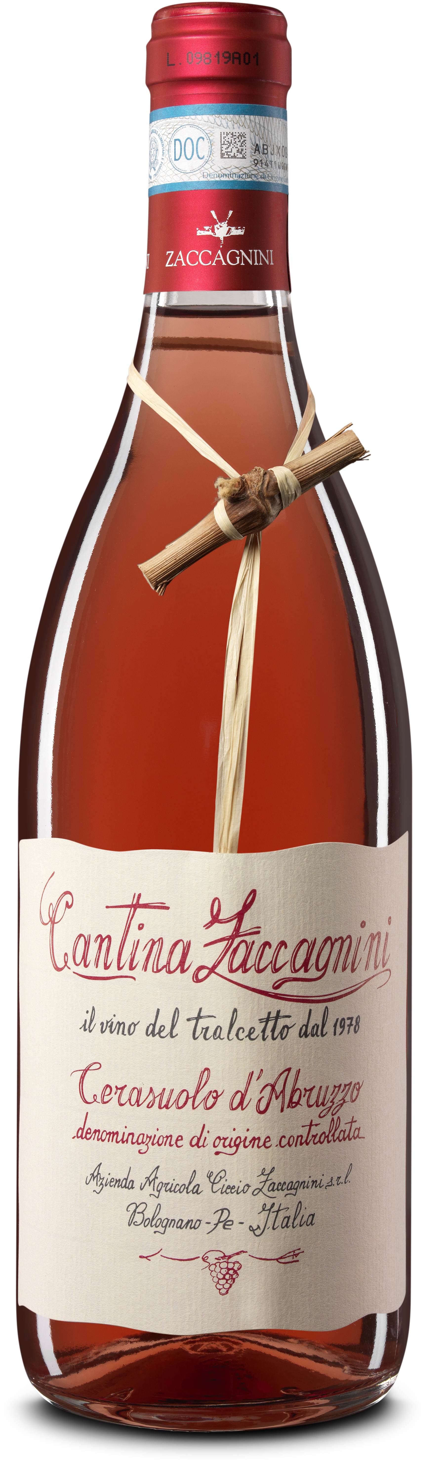 Акция на Вино Zaccagnini Tralcetto Cerasuolo d'Abruzzo розовое сухое 0.75 л 12% (8028938020091) от Rozetka UA