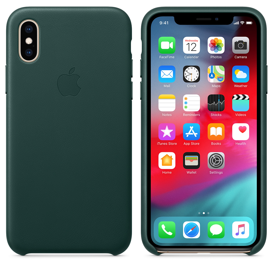 

Чохол ARS Leather Case для iPhone XS Max Forest Green (ALC-0027)