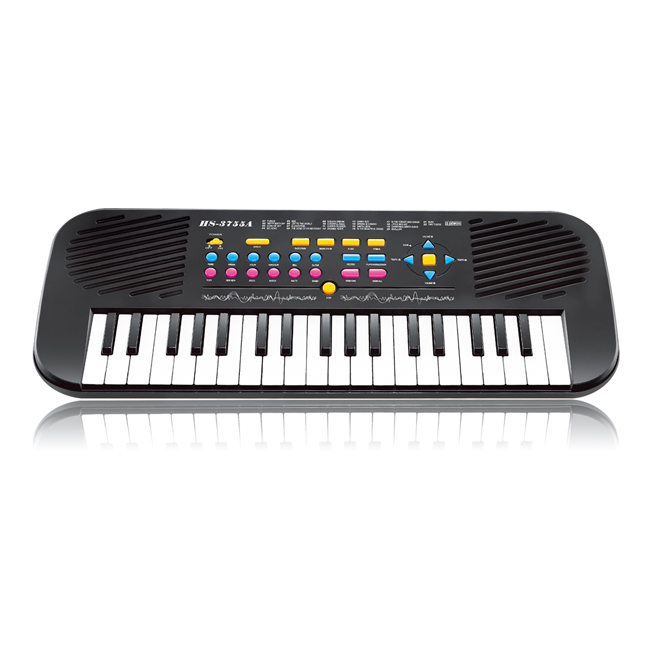 

Электронное пианино с микрофоном Синтезатор H&C Toys Черный HS3755A