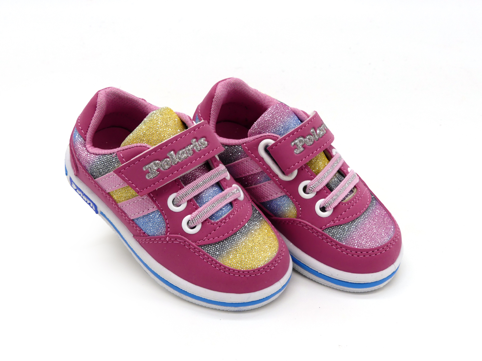 

Кроссовки Polaris Kids розовые с блестками (01-08-53) 23(р)