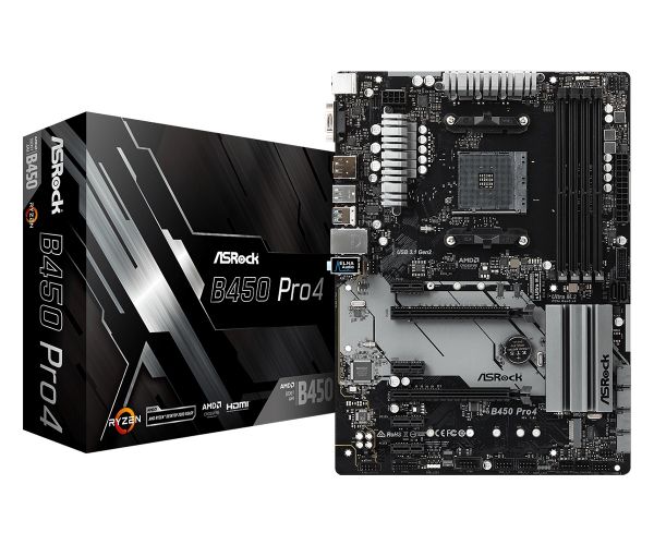 

Материнская плата ASRock b450 Pro4 Socket am4