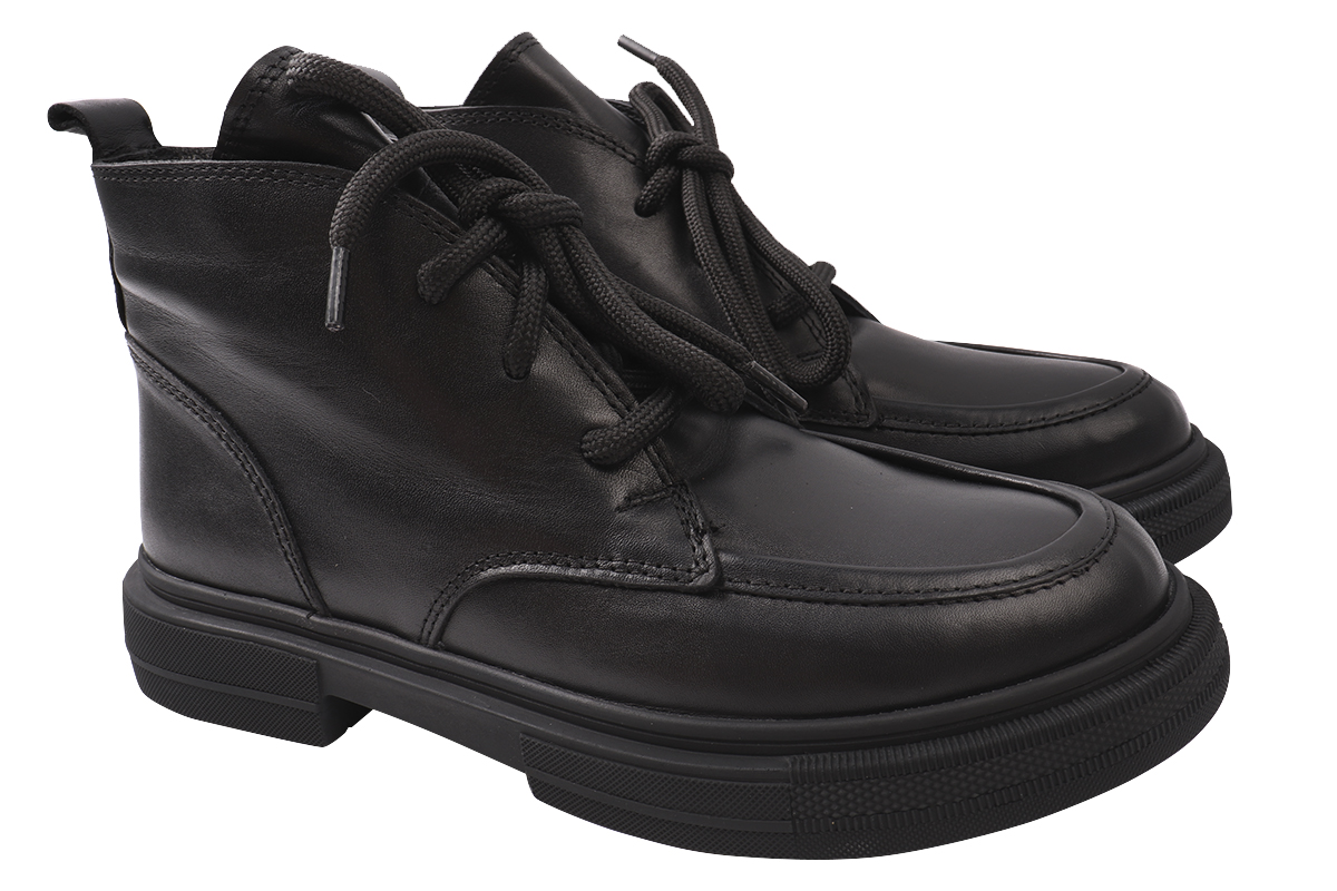 

Черевики на низькому ходу жіночі Sattini натуральна шкіра, колір чорний 152-20DHC 40