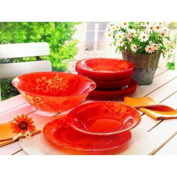 

Сервиз столовый Little Flowers Luminarc G-7051 19 предметов 181244