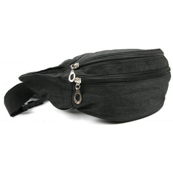 

Поясная сумка бананка Loren Черный Wb20d black 2615314