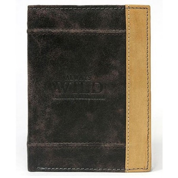 

Кожаное портмоне ALWAYS WILD вертикальное Коричневый N4DIS 2619695