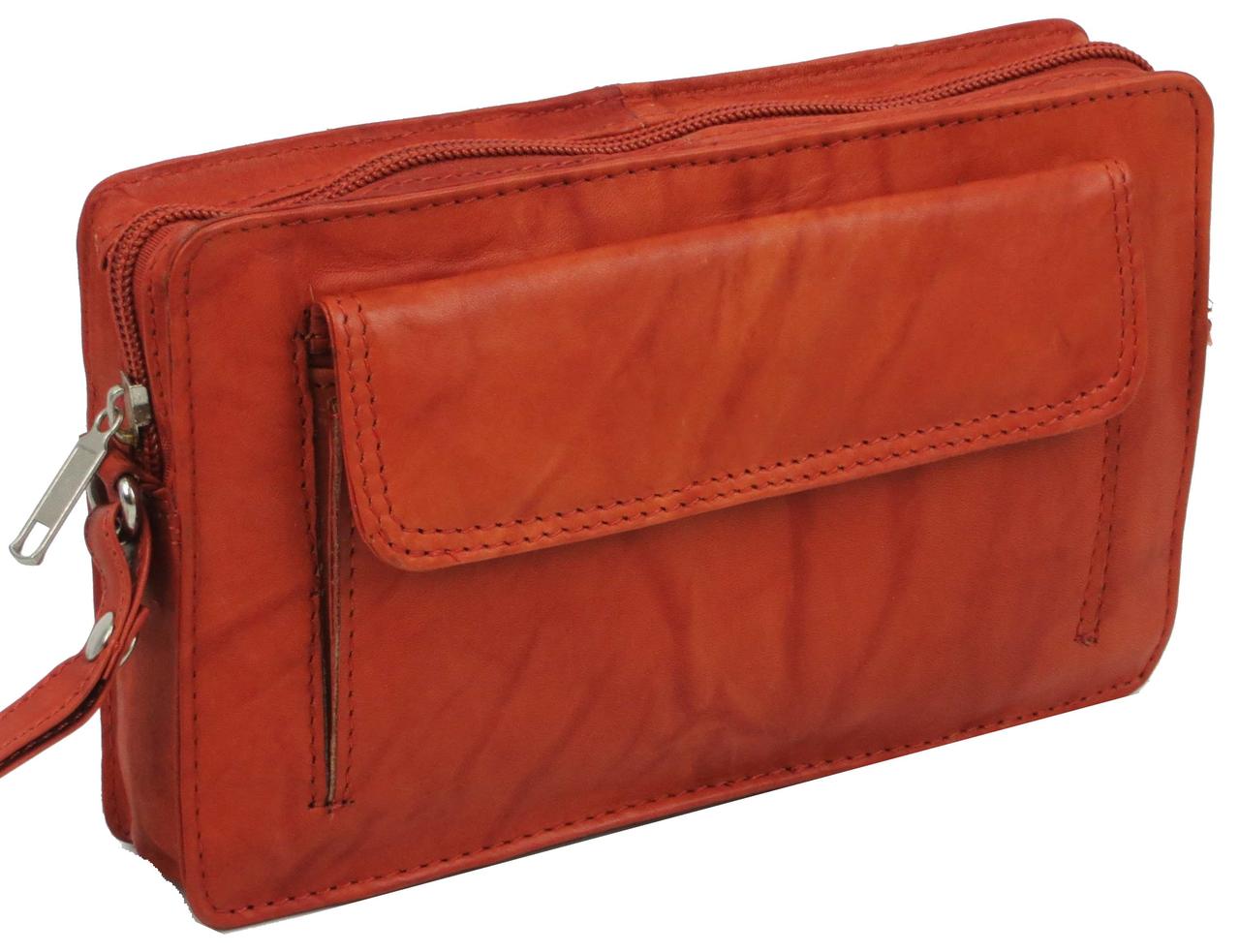 

Мужская барсетка клатч Always Wild Кожа Рыжий 1264BS cognac 2613806