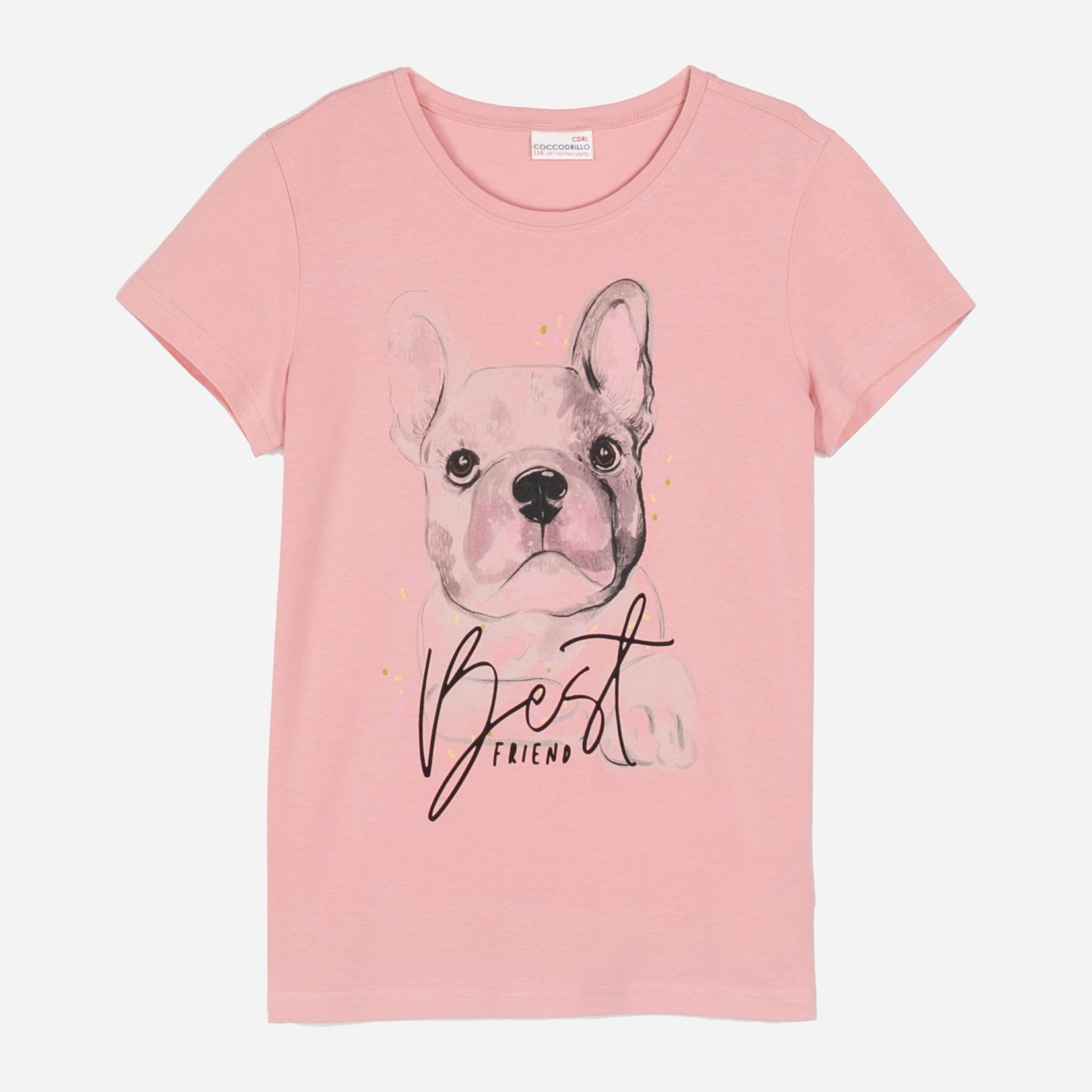 

Футболка Coccodrillo Everyday Girl ZC1143207EVG-007 146 см Розовая