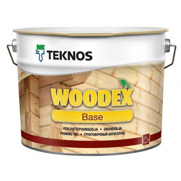 

Антисептик Teknos WOODEX BASE ( Текнос ВУДЕКС БЕЙС ) 3 л морилка для дерева