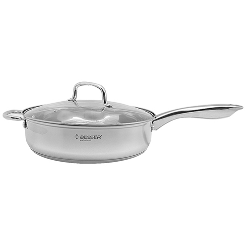 

Сотейник с крышкой Besser 26 см Steel
