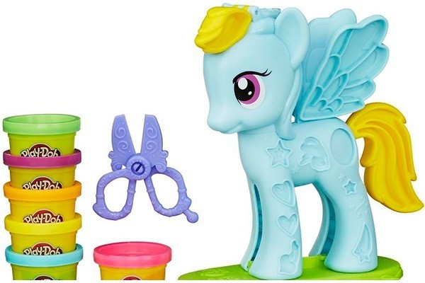 

Детский игровой набор Play-Doh Стильный салон Пони Рэйнбоу Дэш Чудо-пластилин SM8001/ MK0531