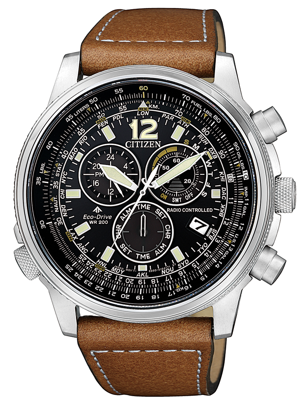 

Часы Citizen CB5860-27E Promaster Sky Chronograph 43mm 20ATM