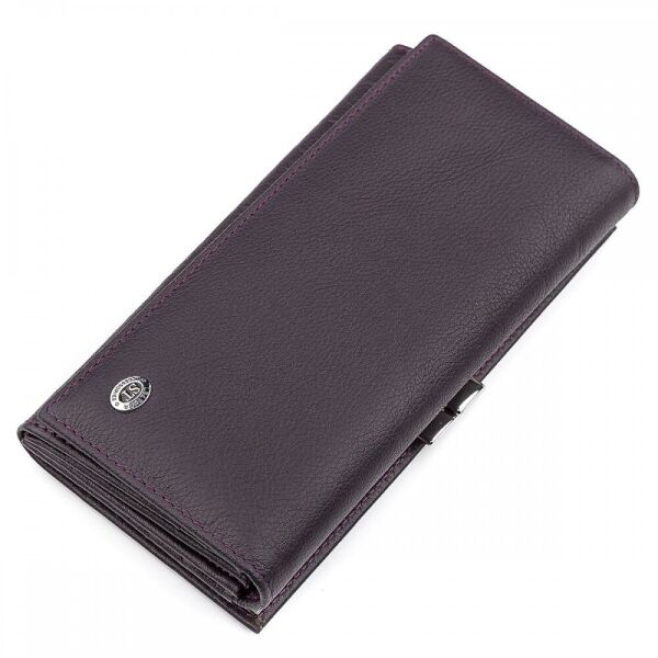 

Женский кожаный кошелек ST Leather 18403 Фиолетовый