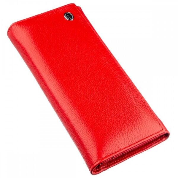 

Женский красный кошелёк из натуральной кожи ST Leather 18875 Красный