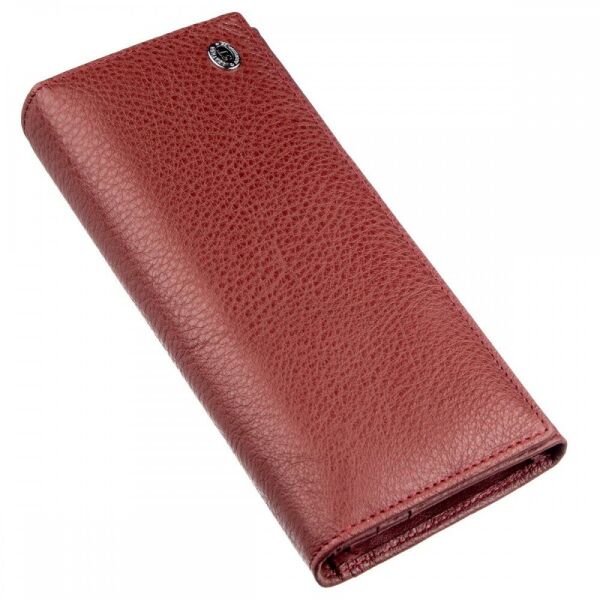 

Женский бордовый кошелёк из натуральной кожи ST Leather 18893 Бордовый