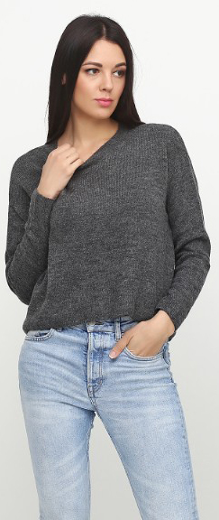 

Джемпер H&M 75197496 S Серый