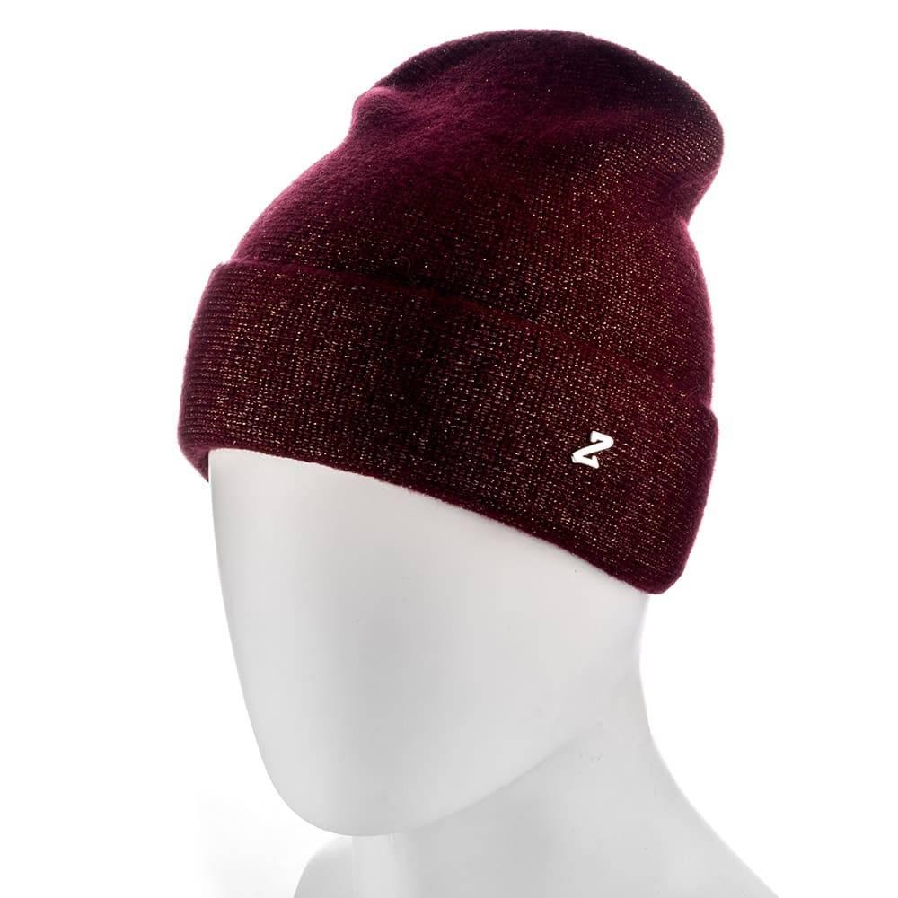 

Шапка женская люрекс Zolly ZH153  бордовая, Шапка женская люрекс Zolly ZH153 one size бордовая