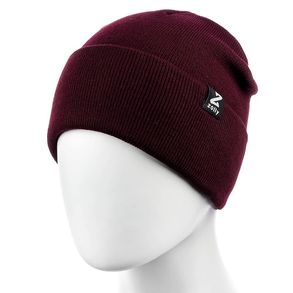 

Женская шапка Zolly ZH21  бордовая, Женская шапка Zolly ZH21 one size бордовая