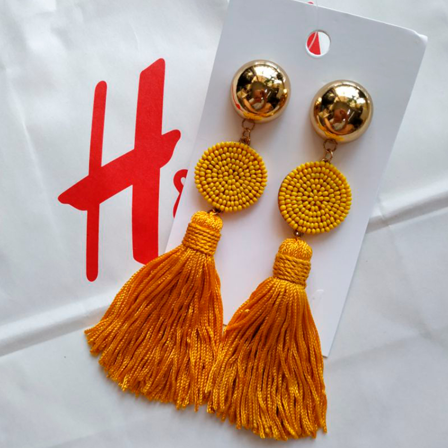 

Серьги H&M 683350sdm Желтые