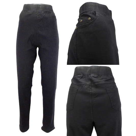 

Джеггинсы женские Ласточка 40044 6XL черные
