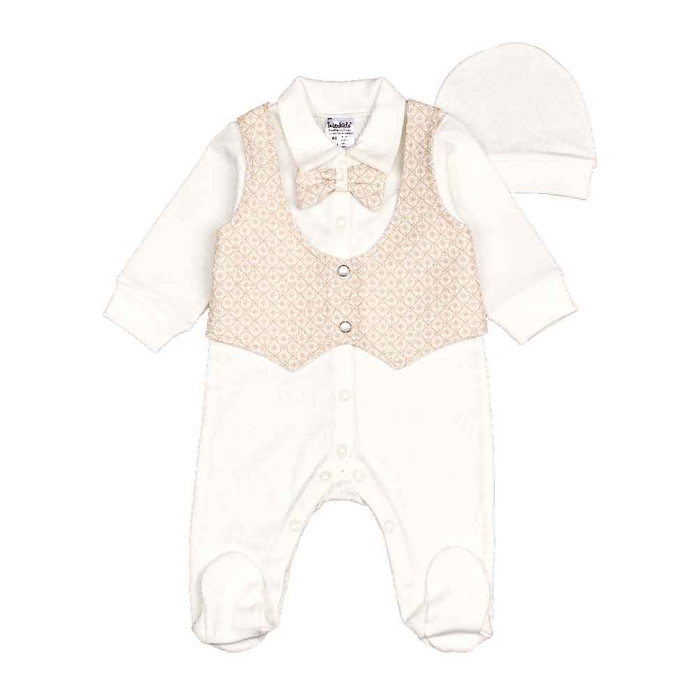 

Праздничный наряд для малышей Toddler Cream 56 см Молочный