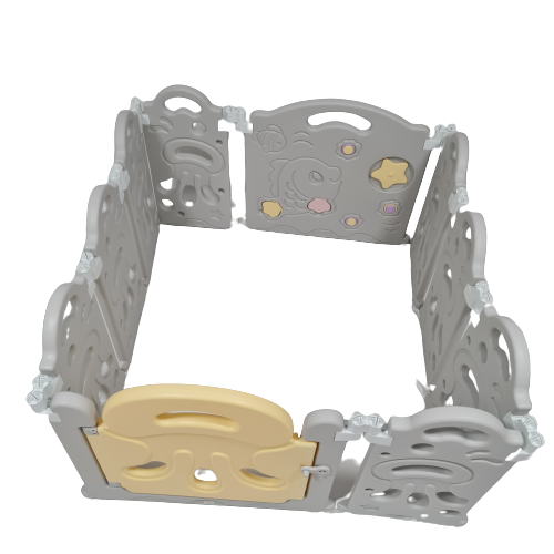 

Детский игровой манеж AVKO AHC-008 8+2 Grey/Yellow