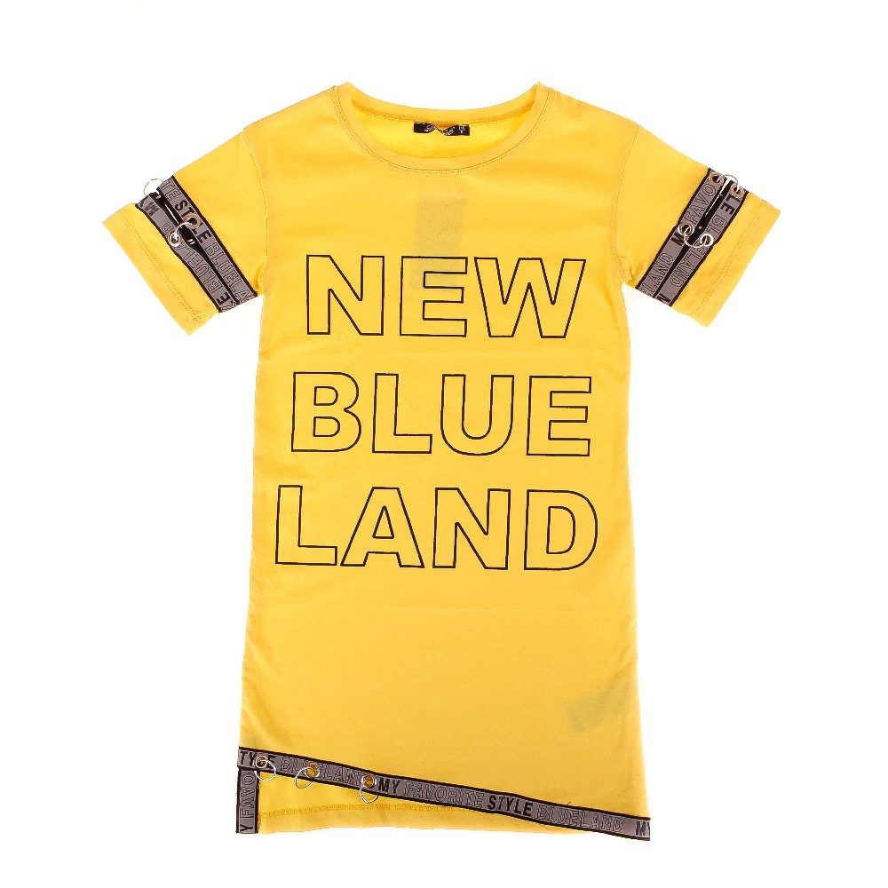 

Платье для девочки BLUELAND 2563-D 152 см желтый (1137164)