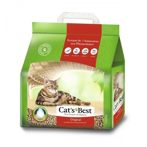 

Наполнитель туалета для кошек Rettenmaier Cats Best Original 10 л/4.3 кг (древесный)