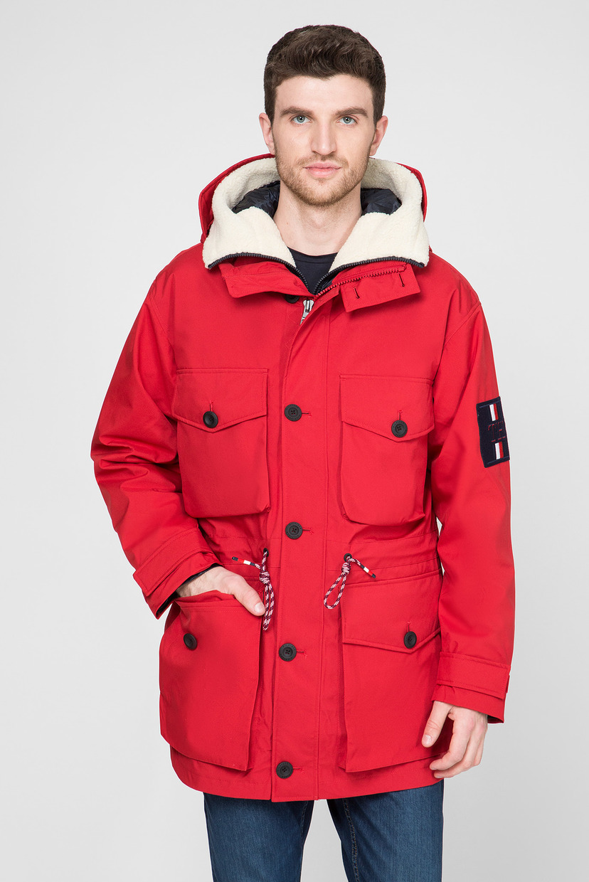 

Мужская красная парка 2 в 1 FIELD Tommy Hilfiger L MW0MW12012