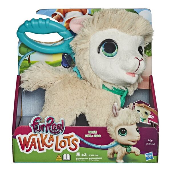 

Інтерактивна іграшка Hasbro FurReal Friends Великий вихованець на повідку Лама (5010993646357)