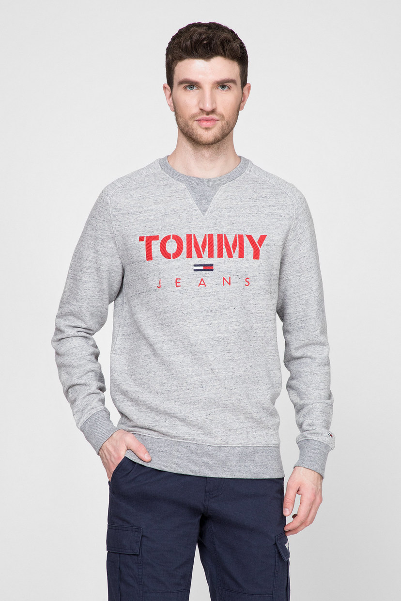 

Мужской серый свитшот TJM MELANGE Tommy Hilfiger L DM0DM07401