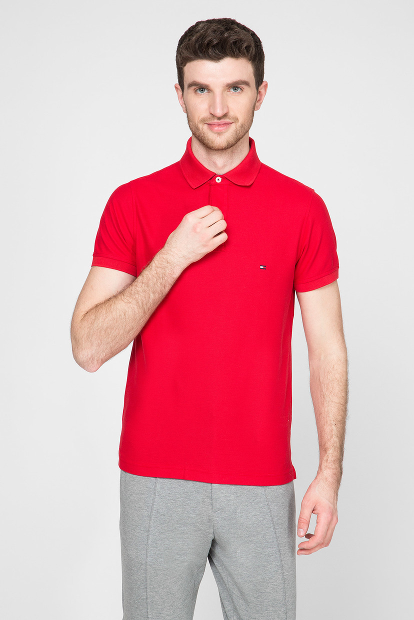 

Мужское красное поло SLIM Tommy Hilfiger XL MW0MW12569