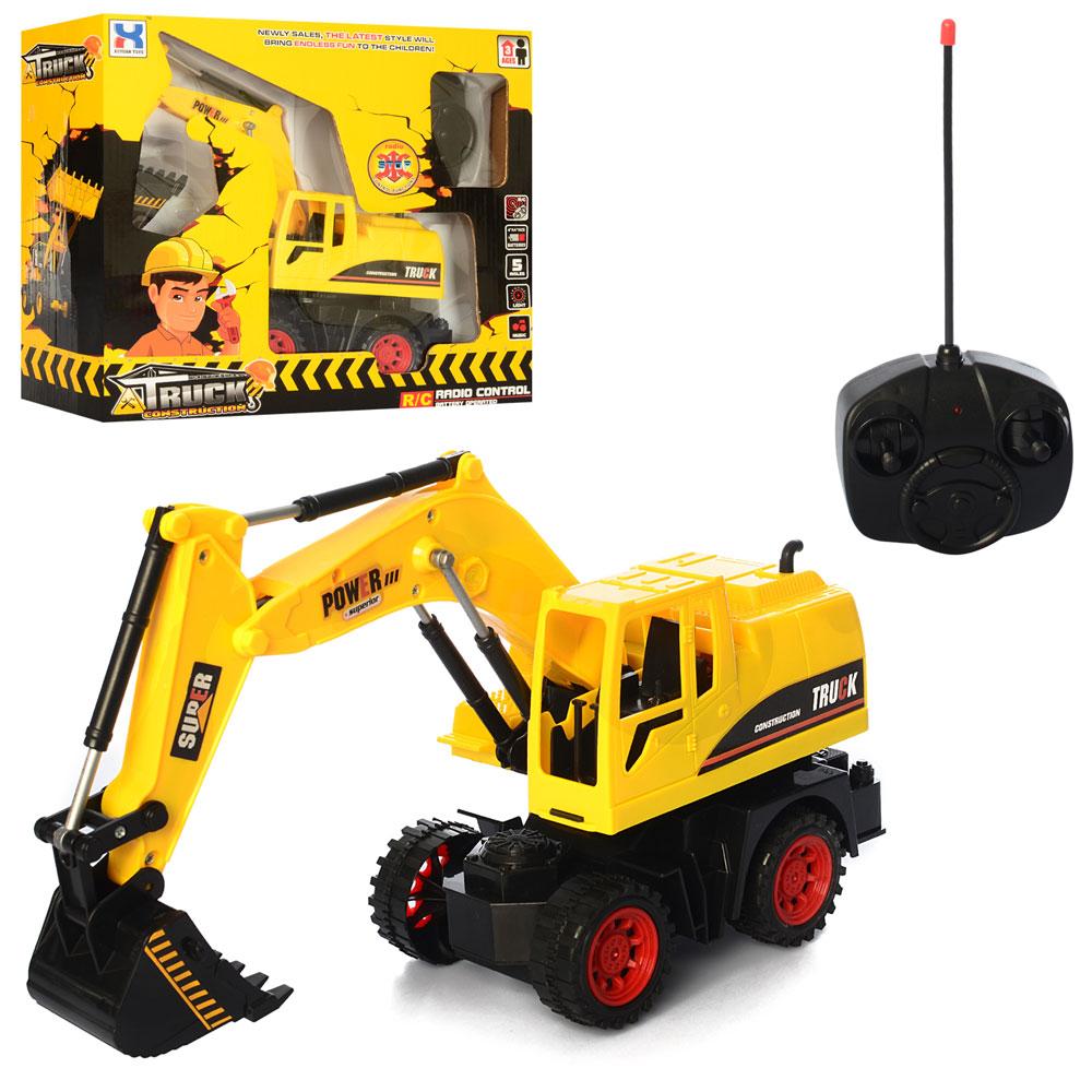 

Детский игрушечный экскаватор на радиоуправление A-Toys 966-22A