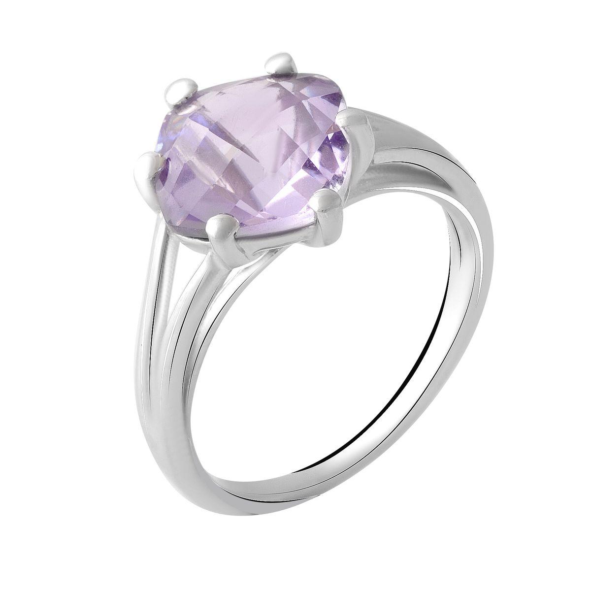 

Серебряное кольцо SilverAlex с натуральным аметистом 2.3ct 17 размер