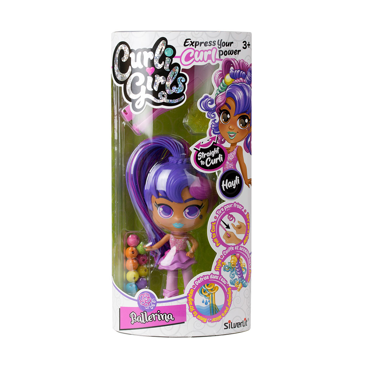 

Игровой набор с куклой CURLIGIRLS - БАЛЕРИНА Гейл 82093