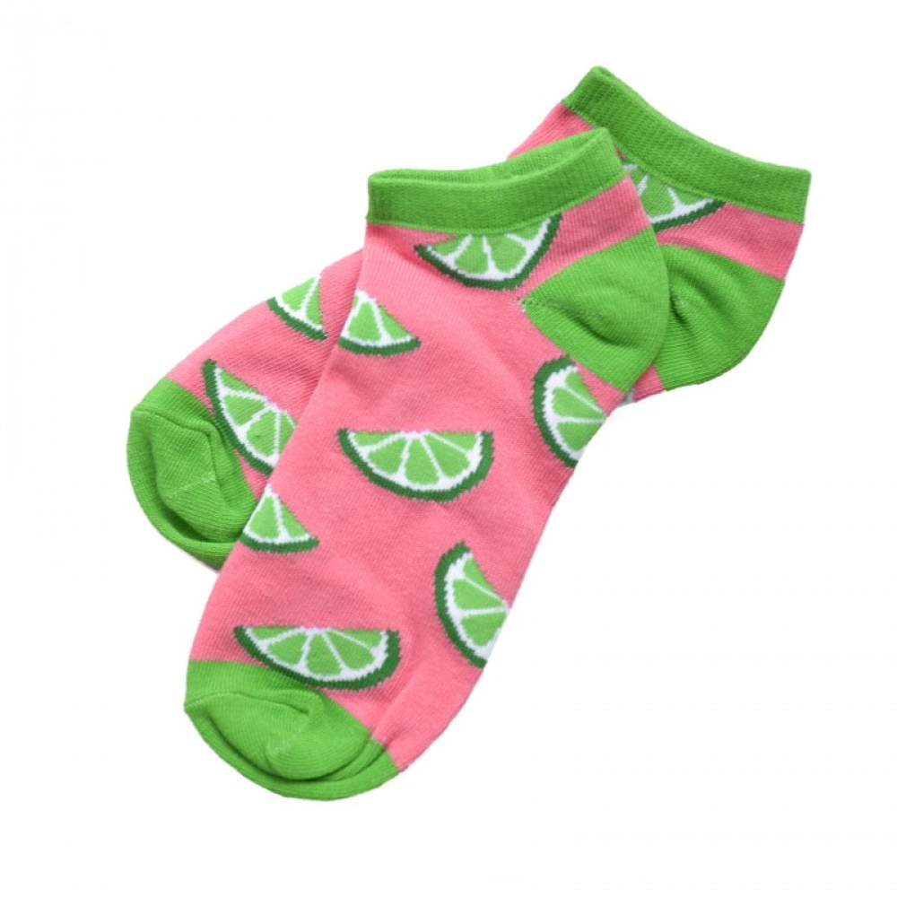 

Короткие носки RocknSocks "Лайм" (-) Розовый, Короткие носки RocknSocks "Лайм" (36-43) Розовый