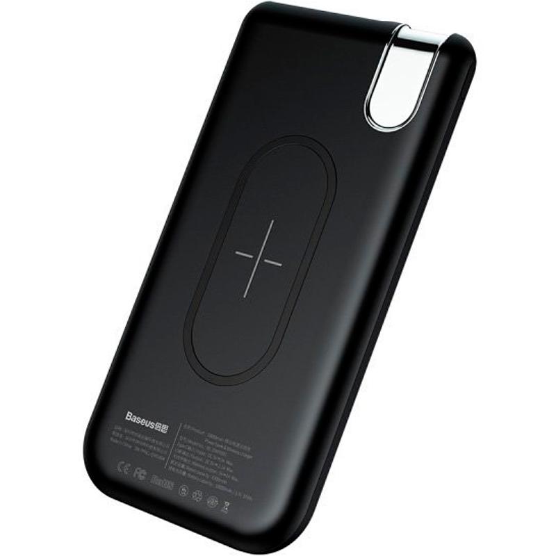 

УМБ Power Bank Baseus Thin Version Wireless Charger 10000mAh PPALL-QY01 Black