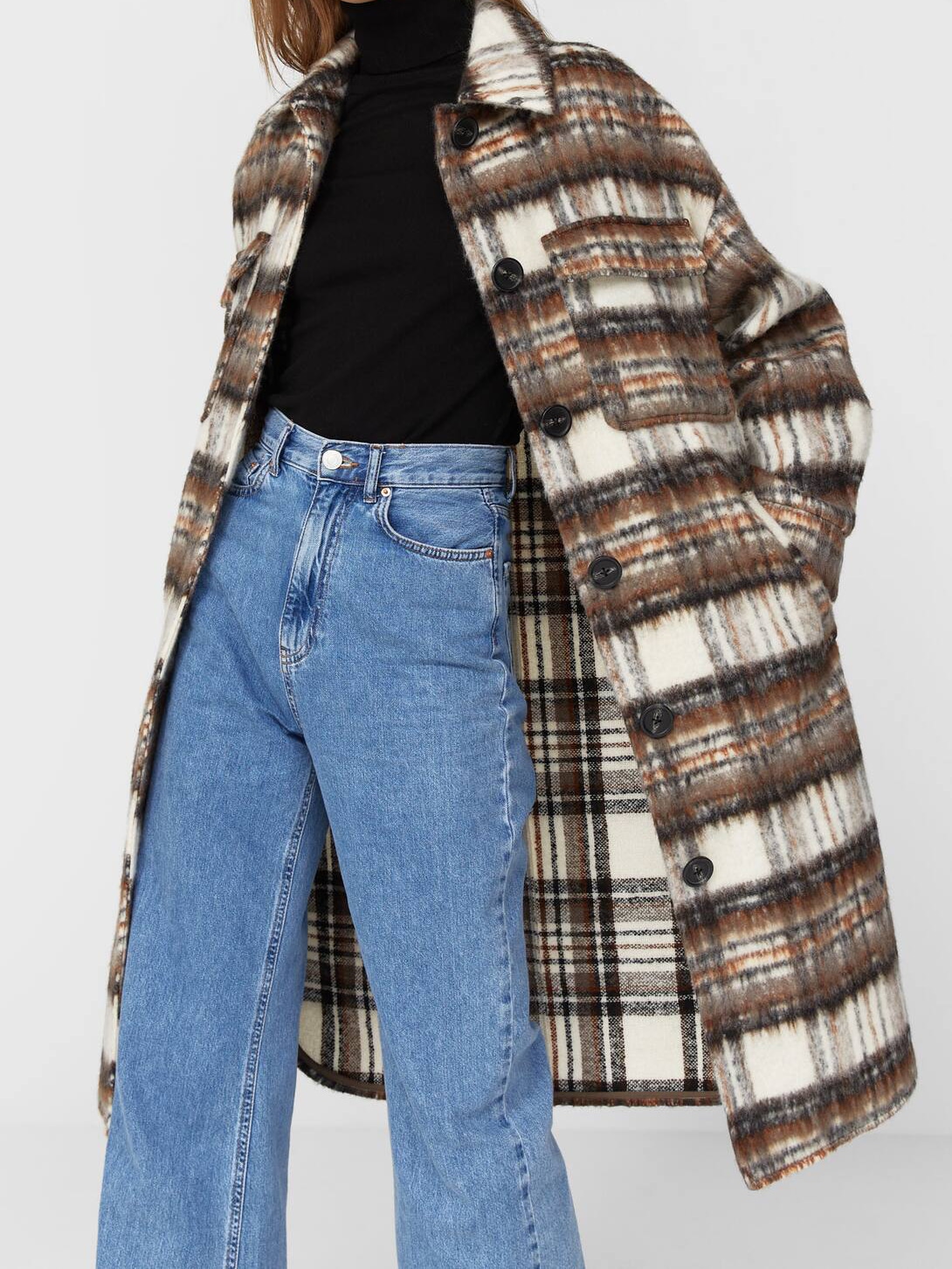 

Пальто Stradivarius 05845627400 M Принт