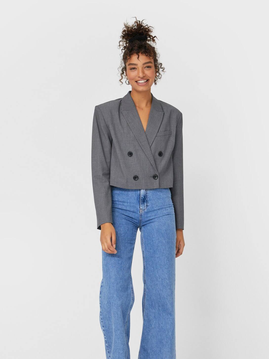 

Жакет Stradivarius 05938510250 M Серый