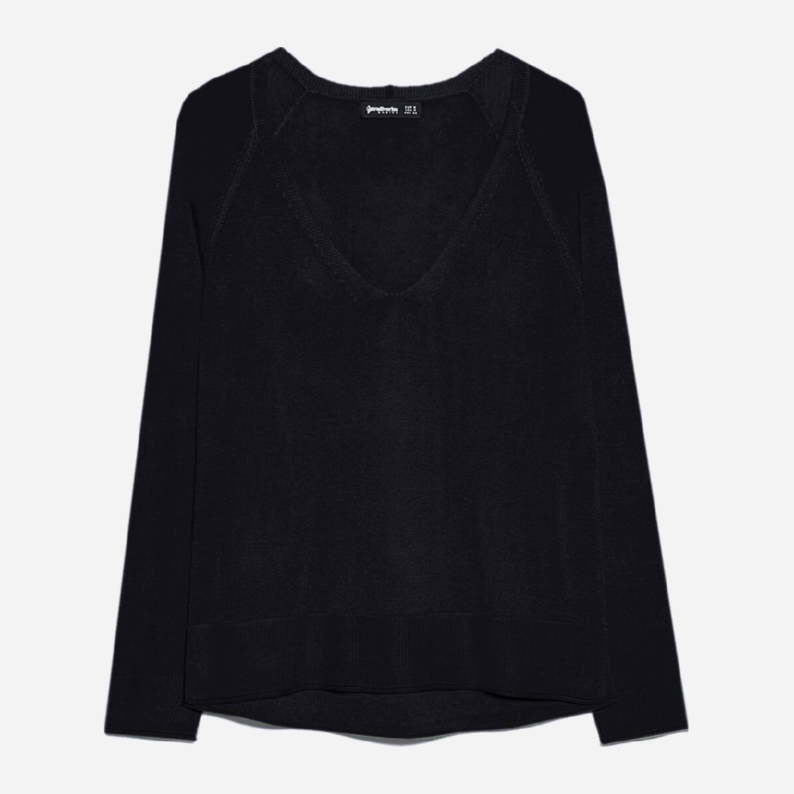 

Пуловер Stradivarius 01504103001 S Черный